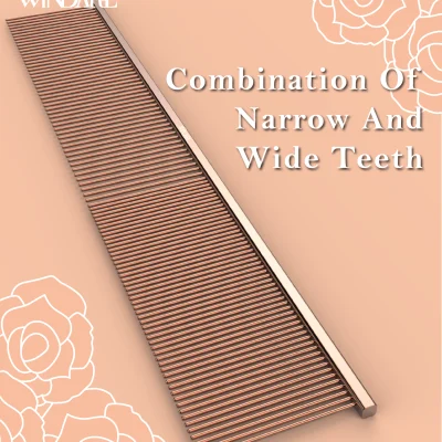 Lược chải Piano Rose Gold 8.5″